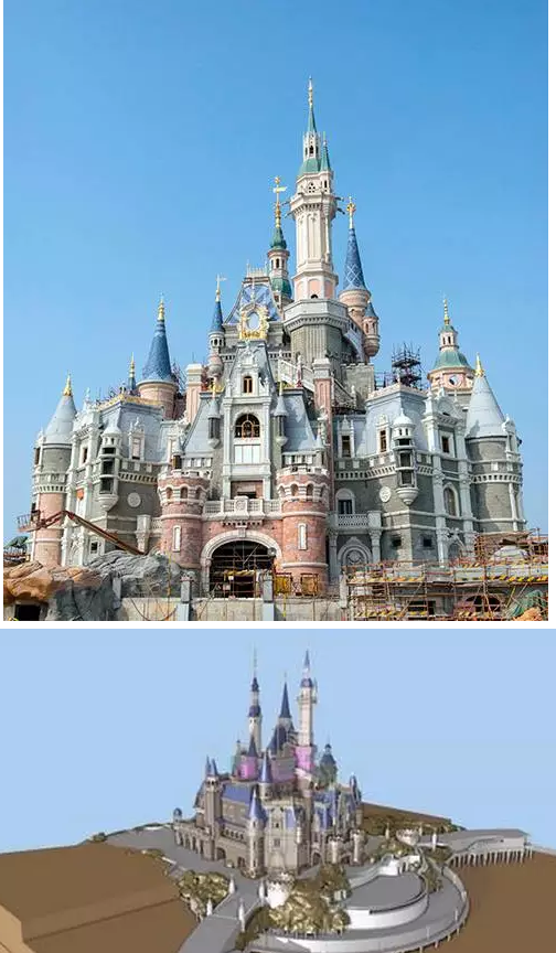 > bim—让上海迪士尼的梦幻更逼真  奇幻童话城堡是上海迪士尼园区的