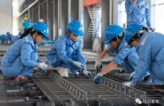 陆川县装配式建筑产业现代化项目（陆川示范基地）竣工投产