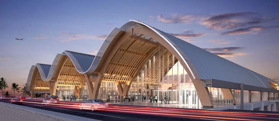 亚洲第一个大跨度木结构机场即将开门迎客 预制建筑网:装配式建筑