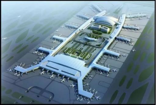 广州白云机场t2航站楼檐口龙骨钢结构分块拼装及高空定位安装技术