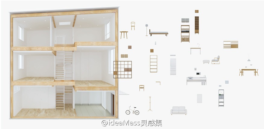 muji:无印良品垂直住宅