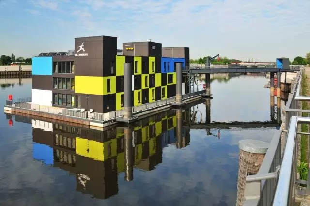 德国模块化预制漂浮建筑